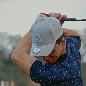 BUNKZ Performance Golf Hat - Light Gray