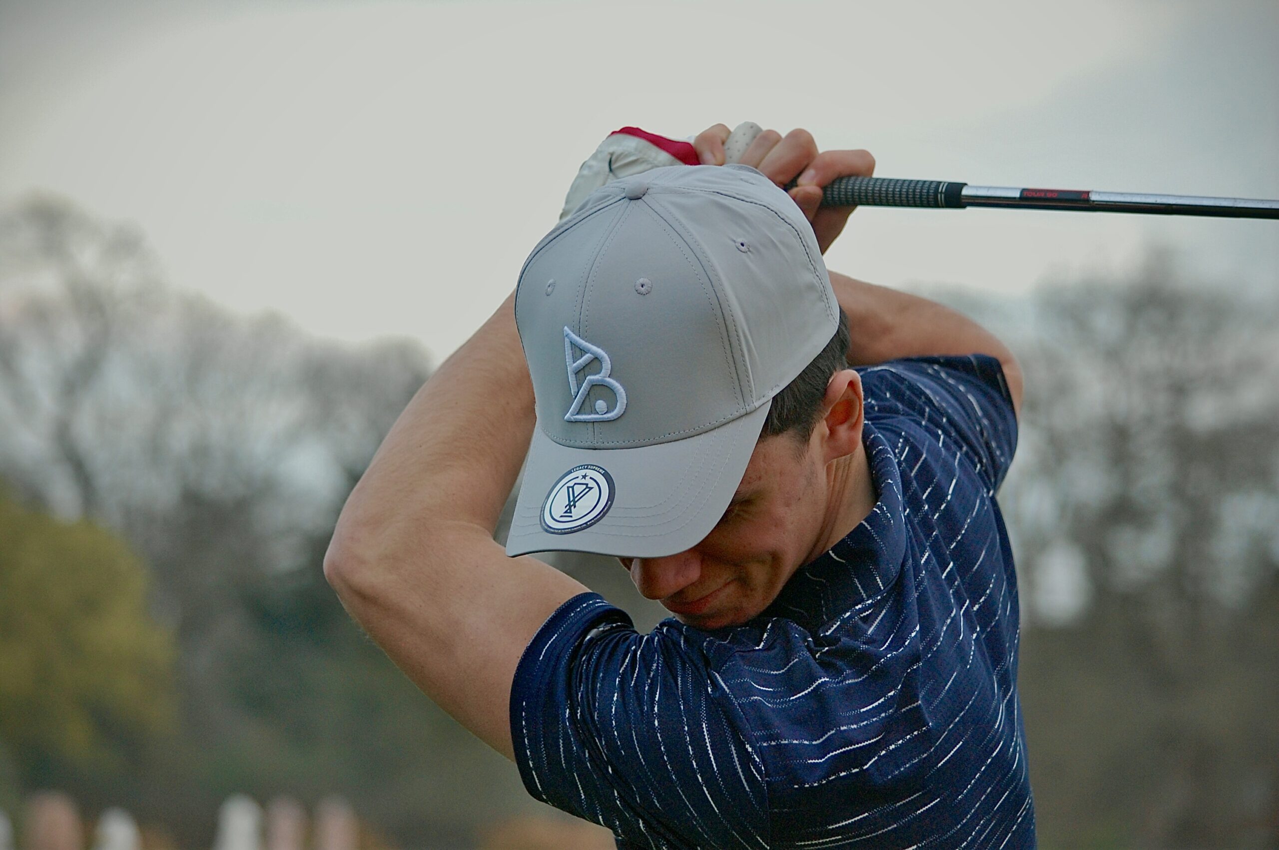 BUNKZ Performance Golf Hat - Light Gray