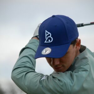 BUNKZ Performance Golf Hat - Navy Blue