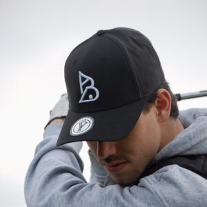 BUNKZ Performance Golf Hat - Black